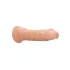 RealRock - realistyczny dildos - 17 cm - beżowy