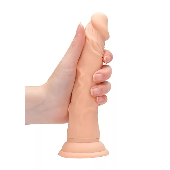 RealRock - realistyczny dildos - 17 cm - beżowy