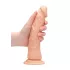 RealRock - dildo realistyczne - 20 cm - kolor naturalny