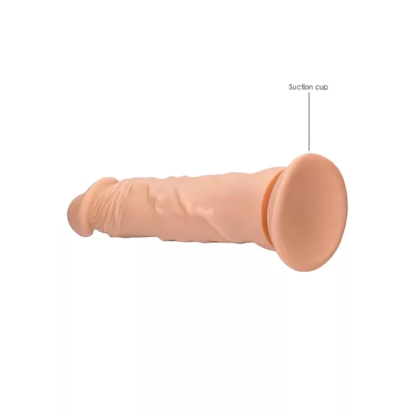 RealRock - dildo realistyczne - 25 cm - kolor cielisty