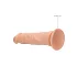 RealRock - dildo realistyczne - 25 cm - kolor cielisty