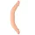 RealRock - podwójne dildo - 36 cm - naturalny