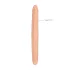 RealRock - podwójne dildo - 36 cm - naturalny