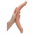 RealRock - podwójne dildo - 36 cm - naturalny