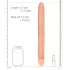 RealRock - podwójne dildo - 36 cm - naturalny