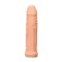 RealRock - nakładka na penisa - wydłużenie 17 cm - kolor naturalny