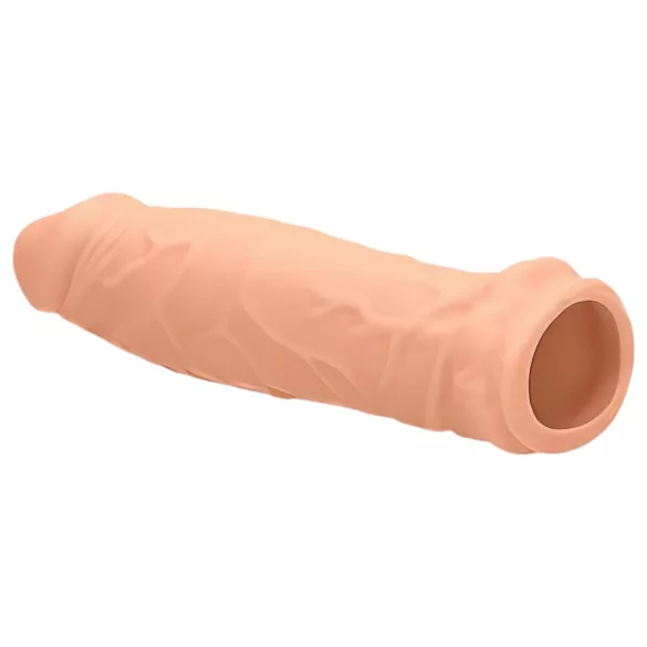 RealRock - nakładka na penisa - wydłużenie 17 cm - kolor naturalny