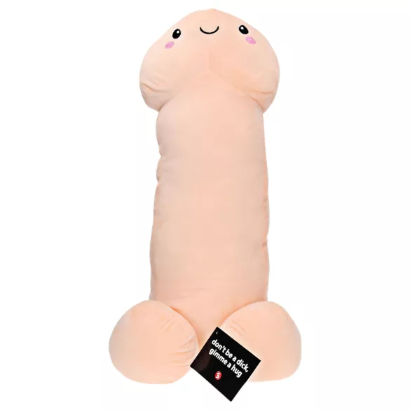 Przytulanka pénisz - plusz zabawka - 60 cm - beżowy