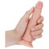 RealRock Slim - dildo realistyczne - 15,5 cm - kolor naturalny