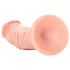 RealRock - dildo realistyczne z przyssawką - 15,5 cm - kolor cielisty
