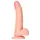 RealRock - dildo z przyssawką - realistyczny - 15,5 cm - kolor naturalny
