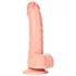 RealRock - dildo z przyssawką - realistyczny - 15,5 cm - kolor naturalny