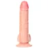 RealRock - dildo z przyssawką - realistyczny - 15,5 cm - kolor naturalny