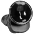 RealRock - dildo z przyssawką - realistyczny - 15,5 cm - czarny