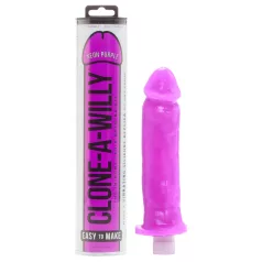   Clone-a-Willy - zestaw do odlewu penisa z wibratorem - fioletowy