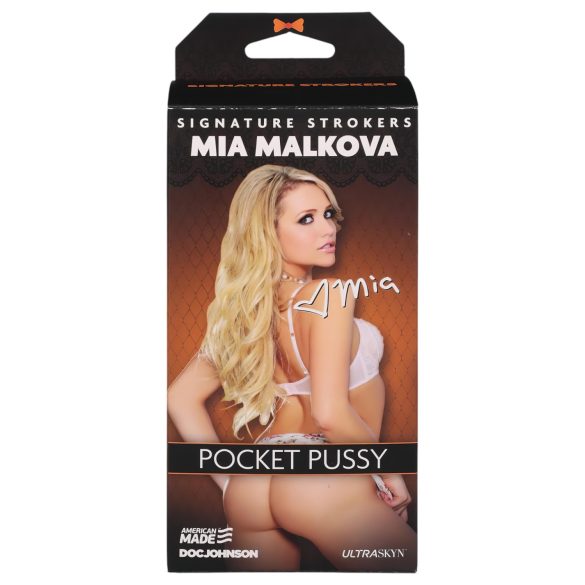 Doc Johnson Mia Malkova - realistyczna Ultraskyn sztuczna wagina (naturalna)