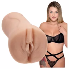   Doc Johnson Gabbie Carter - realistyczna sztuczna pochwa Ultraskyn (w kolorze cielistym)
