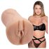 Doc Johnson Gabbie Carter - masturbator realistyczny - Ultraskyn - cielisty