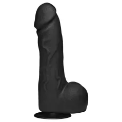   Doc Johnson The Perfect Cock - realistyczny dildo (czarny) - 19 cm