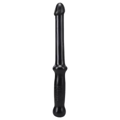 Doc Johnson - dildo analne z uchwytem - czarny