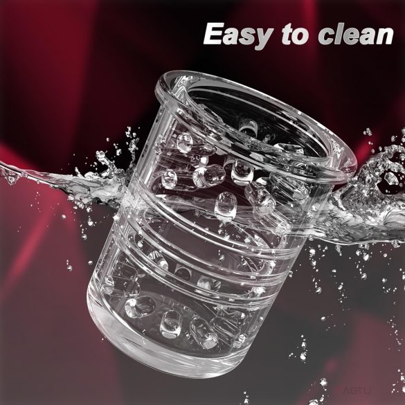 AlvUp - masturbator automatyczny obrotowy - czarny