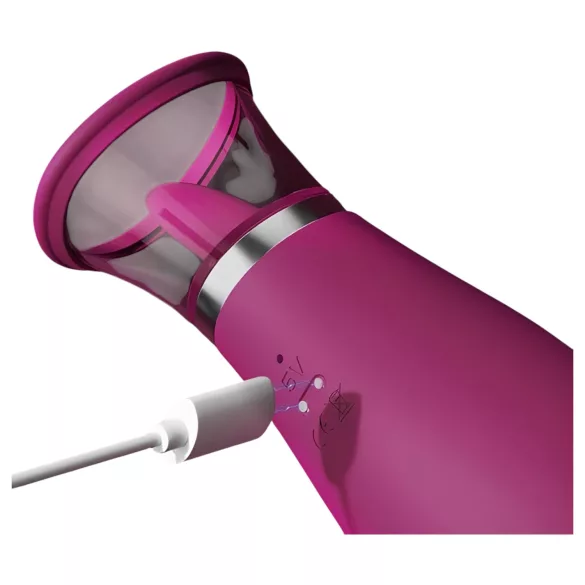Honey Play Box Scioness - stymulator łechtaczki ssąco-lick vibracyjny - różowy