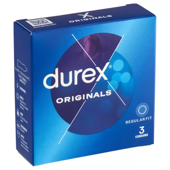 Durex Originals - prezerwatywy - 3 sztuki
