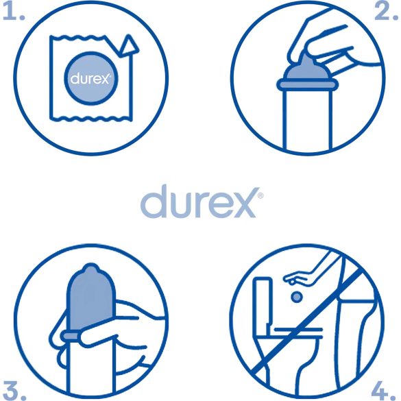 Durex Mutual Pleasure - prezerwatywy opóźniające wytrysk (3 sztuki)