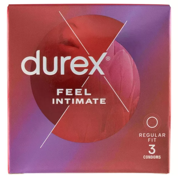 Durex Feel Intimate - prezerwatywy cienkie - 3 sztuki