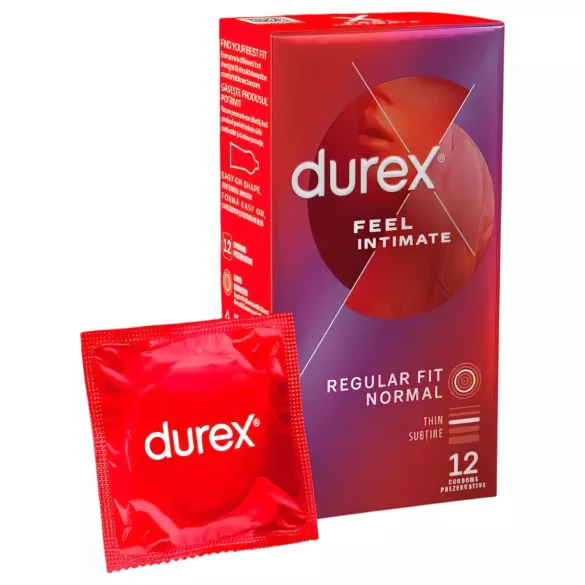 Durex Feel Intimate - prezerwatywy ultracienkie - 12 sztuk