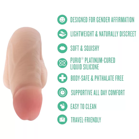 Blush UrSelf Affirm - realistyczny sztuczny penis (kolor cielisty) - 13 cm