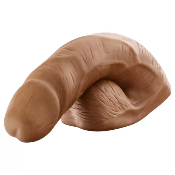 Blush UrSelf Affirm - realistyczny sztuczny penis (brązowy) - 13 cm