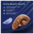 Blush UrSelf Affirm - realistyczny sztuczny penis (brązowy) - 13 cm