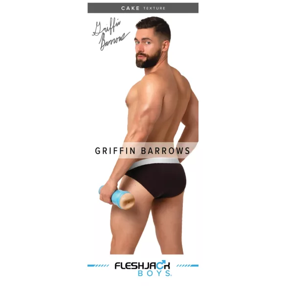 Fleshjack Griffin Barrows - masturbator realistyczna pupa - silikon beżowy