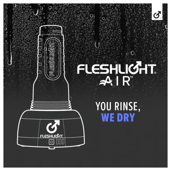 Fleshlight Air - automatyczna suszarka do masturbatorów (czarna)
