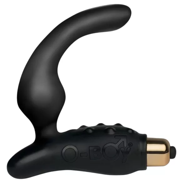 Rocks-Off O Boy - wibrujący masażer prostaty (czarny) - 10 cm