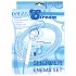Shower Enema - zestaw do lewatywy intymnej - aluminium - srebrny