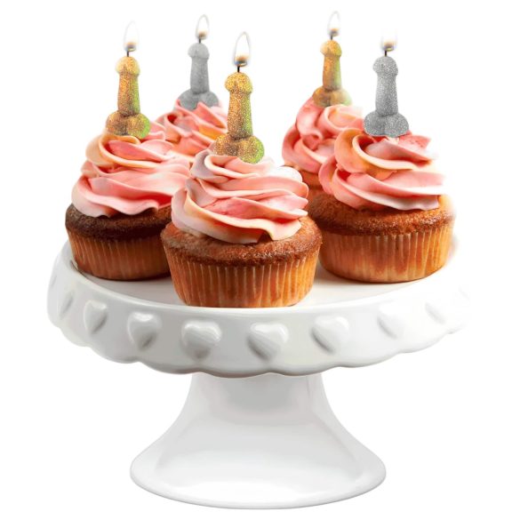 Glittaretti - świeczki w kształcie penisa - zestaw 5 szt