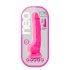 Blush Neo - dildo z przyssawką - 19 cm - różowy