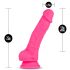 Blush Neo - dildo z przyssawką - 19 cm - różowy