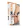 Dr. Skin - dildo z paskiem z wkładką pustą - 15 cm - kolor naturalny