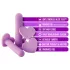 Blush Wellness - zestaw do rozszerzania pochwy - silikon - fioletowy