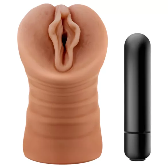 M For Men Sofia - masturbator wibrujący - realistyczny - kolor naturalny