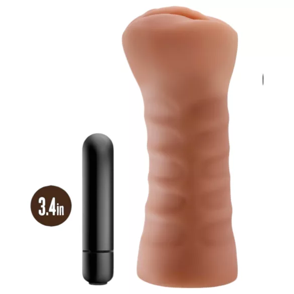 M For Men Sofia - masturbator wibrujący - realistyczny - kolor naturalny