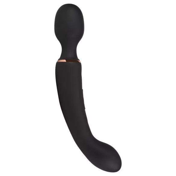 Blush Lush - wibrator 2 w 1 typu różdżka i punktu G (czarny)