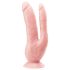Dr. Skin 8 - podwójne dildo z przyssawką (natur)