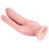 Dr. Skin 8 - podwójne dildo z przyssawką (natur)