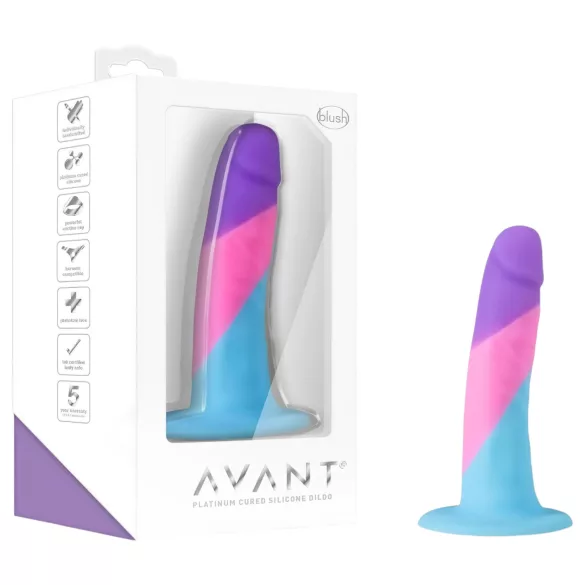 Avant Vision of Love - dildo z przyssawką - kolorowy