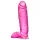 Blush B Yours Plus - realistyczny dildo (różowy)