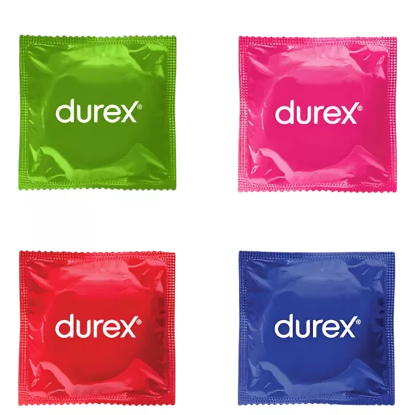 Durex Surprise Me - prezerwatywy - zestaw mix - 40 sztuk